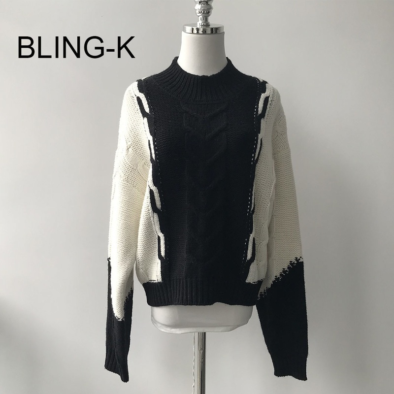 Intrasia Jacquard Knitting Pattern Pullover Sweater for Young Lady – Pullover Sweater and Long Sleeve Sweater price|S