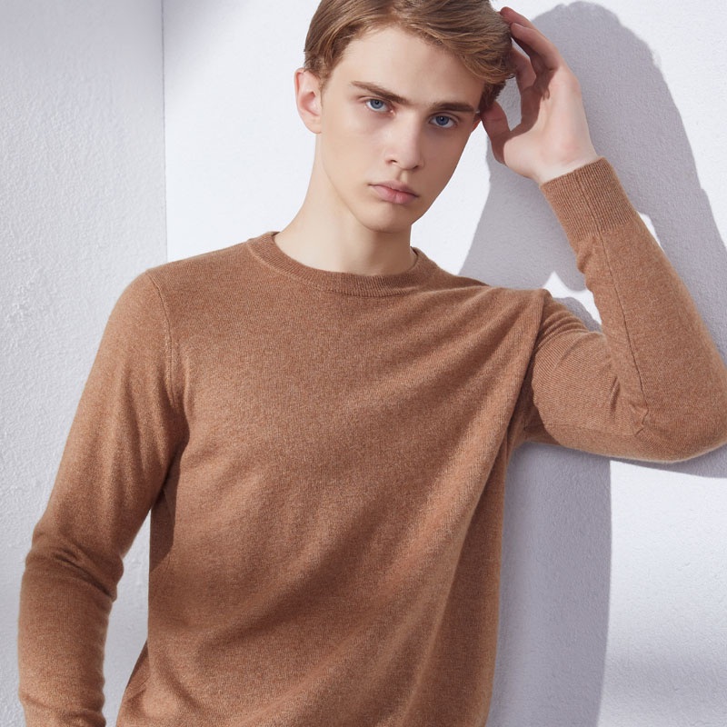 Winter 100% Cashmere Knit Pullover Mens Sweater – Sweater and Mens Sweater price|S