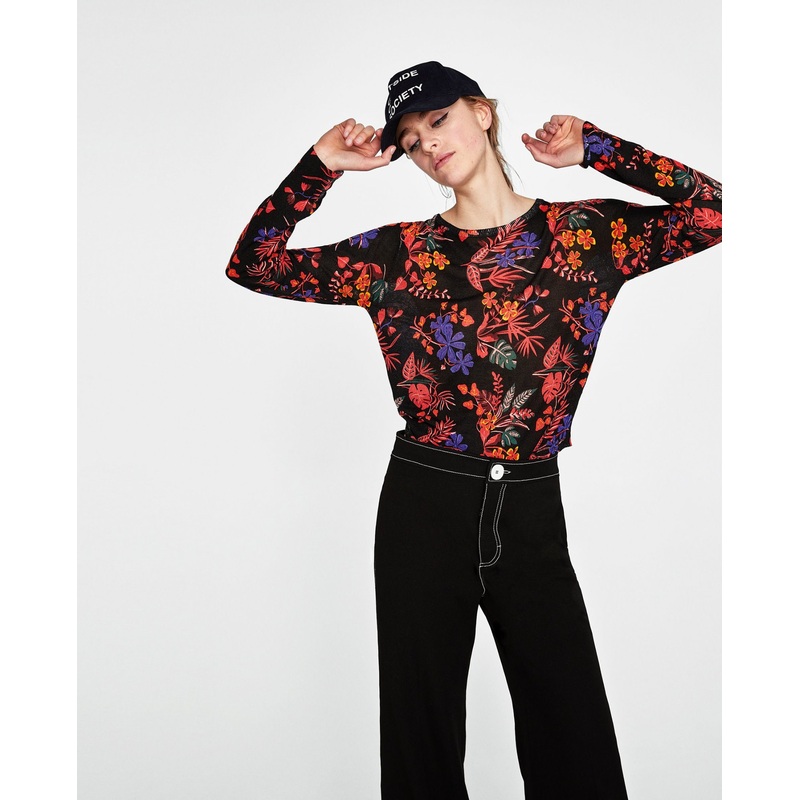 Women Knit Sweater with Flower Designs by Water Prints – Jumper and Sweater price|S