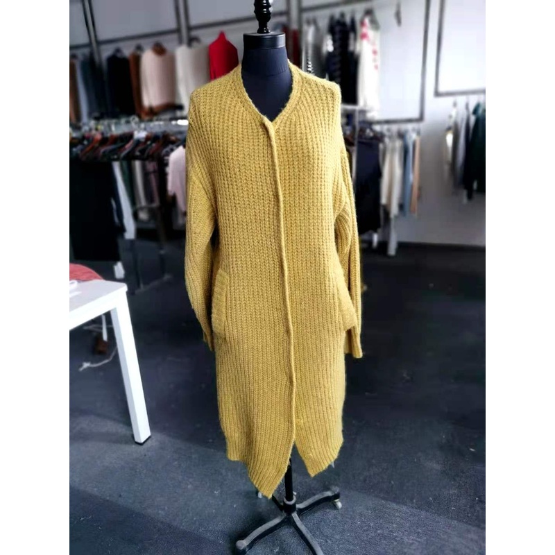 Yellow Color, Long Cardigans, Warm Sweater for Women – Cardigan and Sweater price|S