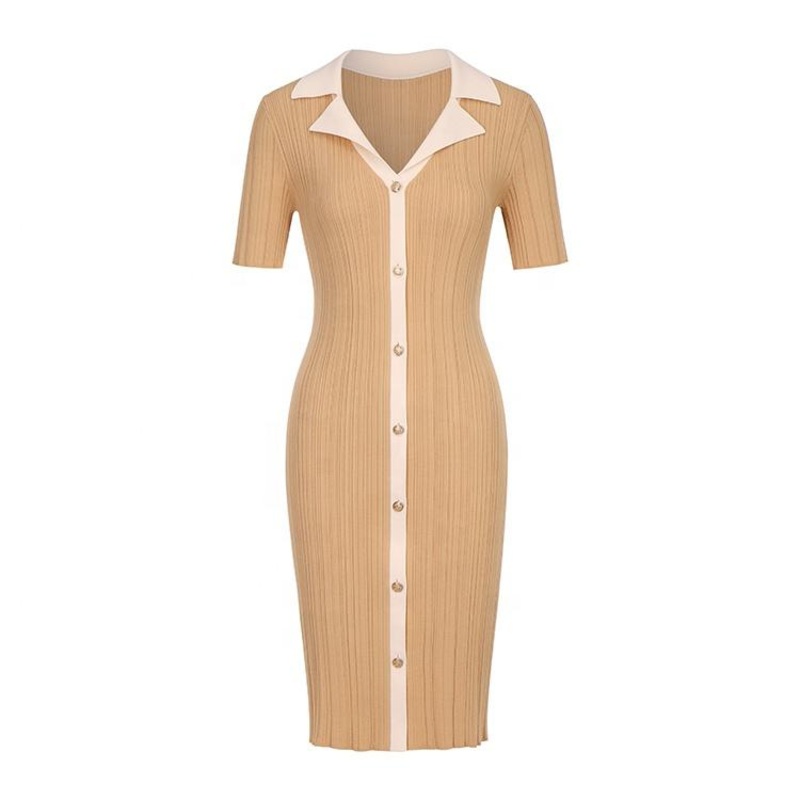 Brand Designer Custom Cashmere Summer Suit Collar Elegant Casual Women Knitted Dresses – Dress and Sweater Dress price|
                                        <a href="https://www.made-in-china.com/products-search/hot-china-products/S_Dress.html" title="