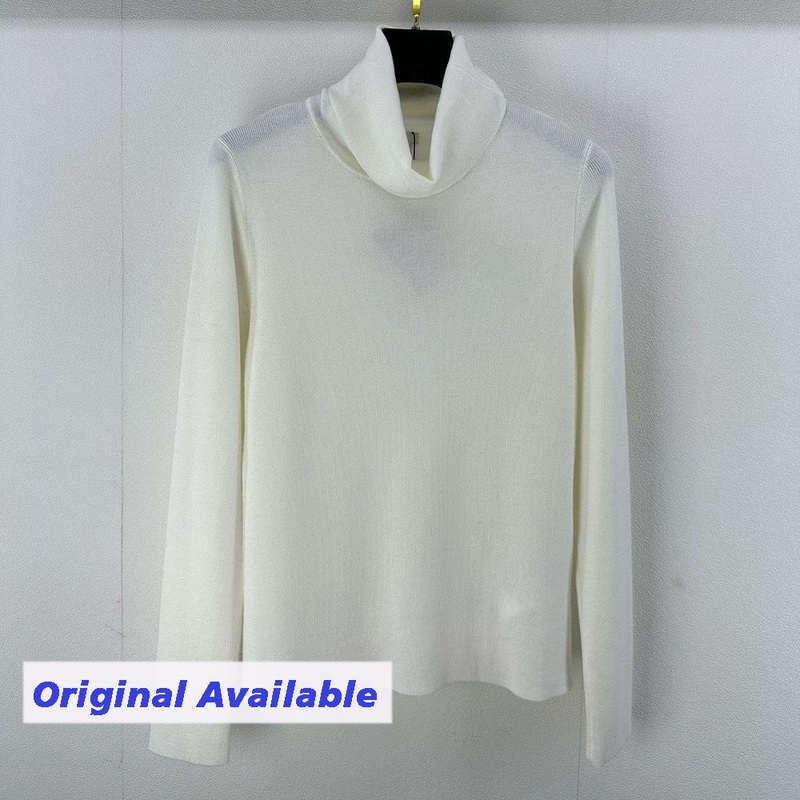 Embroidered Logo Womens Long Sleeve Sweater for Everyday Fashion – High Neck Embroidered Sweater and Womens Logo Pullover price|Free Size