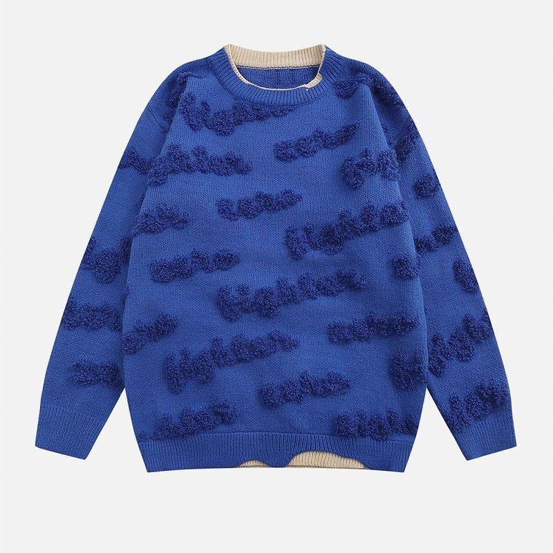 Factory Wholesale High Quality Mens Winter Sweater Towel Embroidery Pullover – Factory Wholesale Mens Pullover and Custom Multicolour Crew Neck price|Free Size