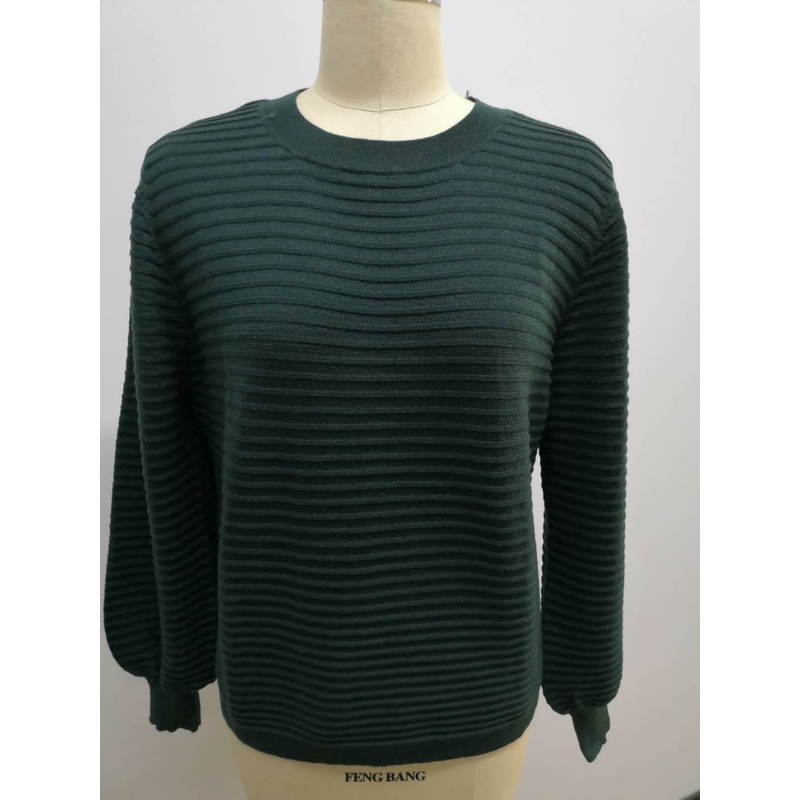 Ladies 100% Merino Wool Pullover Sweater – Links Stitch and Round Neck price|S