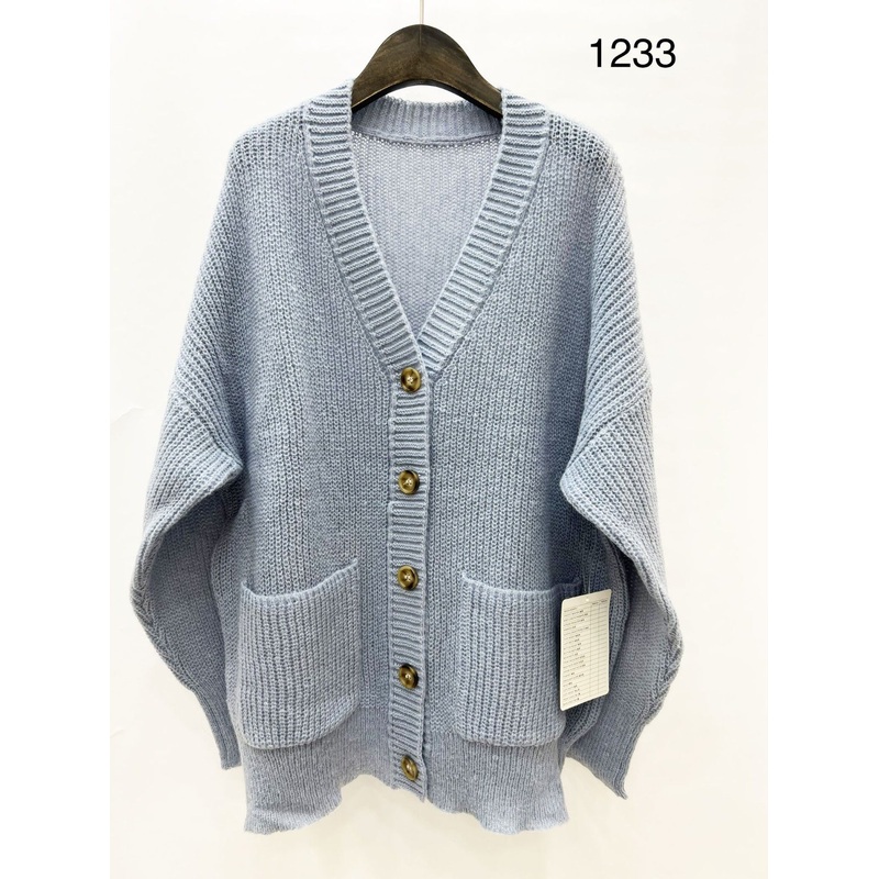 Latest Design Knitted Ladies Cardigans Long Knitted Cardigan with Pockets Women Sweater – Cardigan and Knitted Cardigan price|S