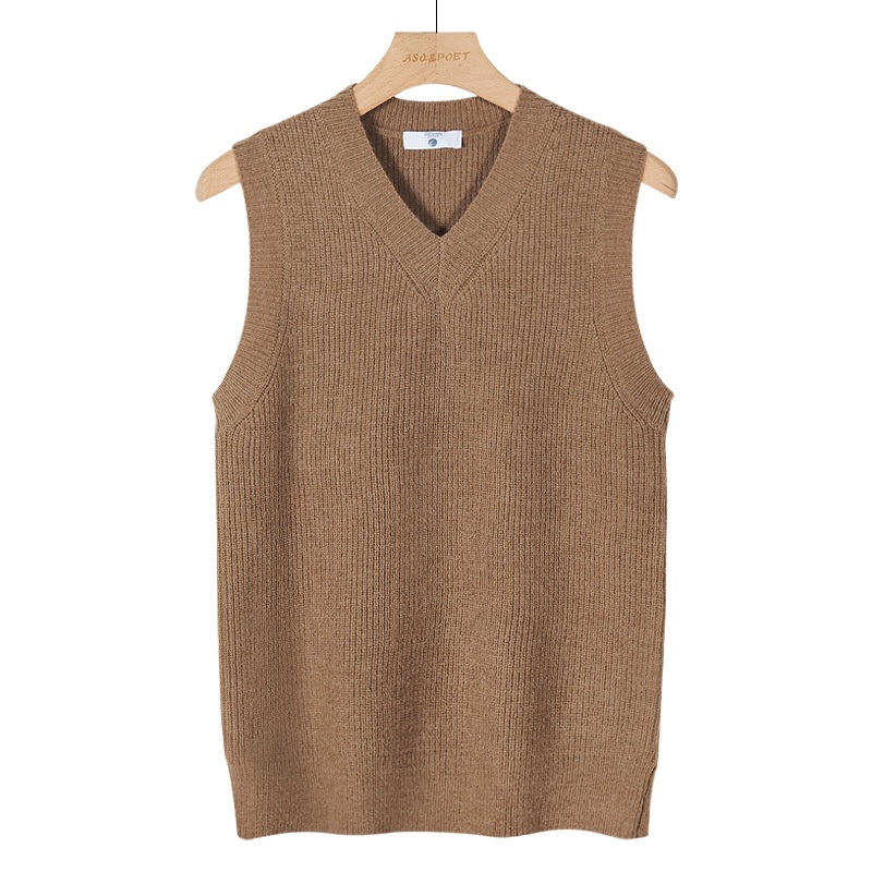 Sweater Vest Men S Fashion Autumn Winter V-Neck Knitwear Men – Clothes and Clothing price|S