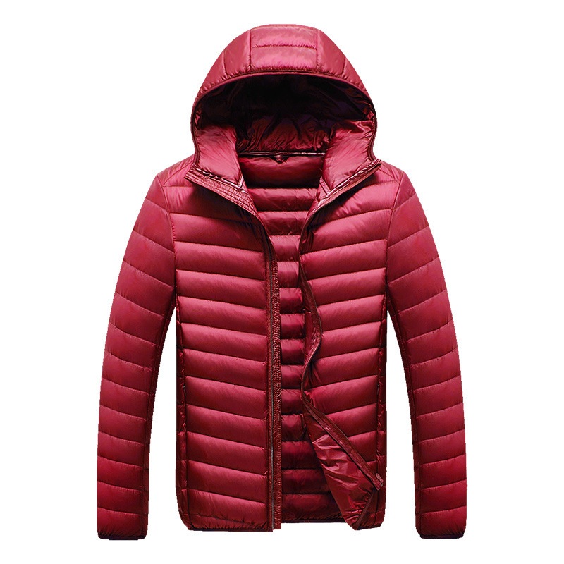 Winter Men Coat Cotton Padded Hooded Down Coat Casual Outwear – Mens Clothing Coat and Men Sweater Coat price|M, M-2XL