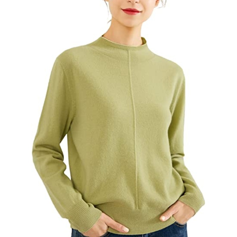 Womans Merino Wool Sweater Women Crewneck Long Sleeve Pullover – Merino Wool Sweater and Wool Sweater price|S