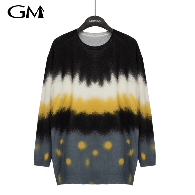 Fashion Color Block Round Neck Knitted Top – Knitted and Top price