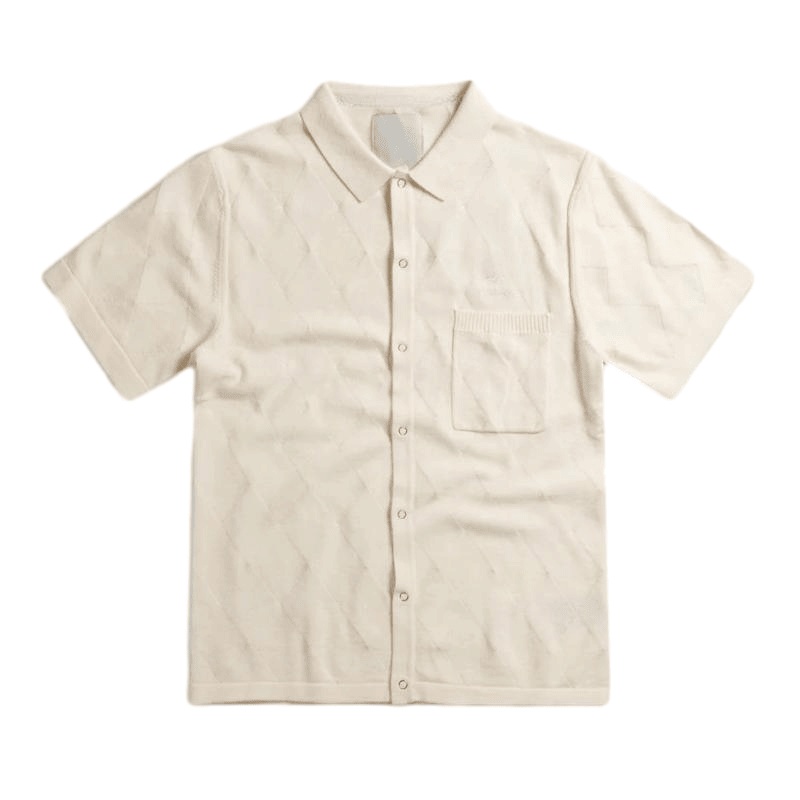 Wholesale Custom Mens Knit Short Sleeve Solid-Coloured Polo Shirt Mens Pullover T-Shirt – Men Sweater and Custom Mens Polo Shirts price|S, S/M/L/Customized Size