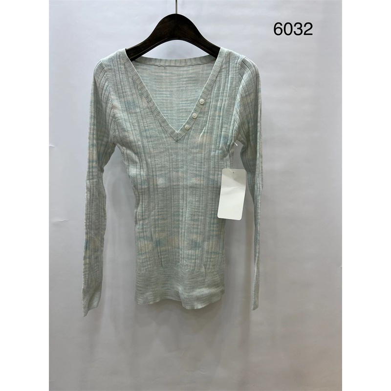 Women V Neck Lightweight Sweaters Knitted Ladies Top Pullover with Long Sleeve – Pullovers and Sweater Top price|S