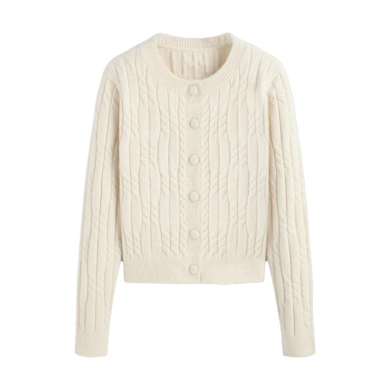 Manufacturers Brand OEM Custom Classic Pullover Women Sweater Cardigan – Vintage Button Cardigan and Single Row Button Sweater price|S/M/L/Customized Size