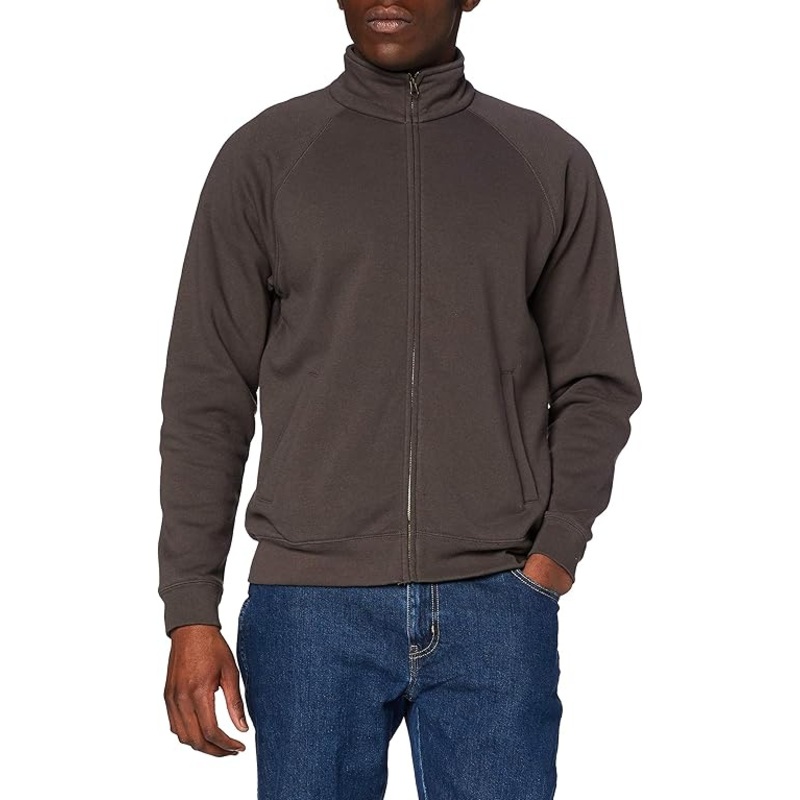 Mens Zip Front Premium Sweater – Knitwear Pullover and Soft Warm price