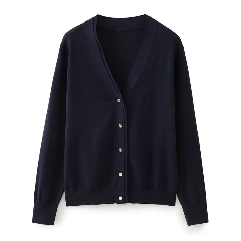 Pb&Za Womens Basic Knitted Sweater Slim V-Neck Cardigan – Designer Sweater and Sweaters for Women price|S, S.M.L