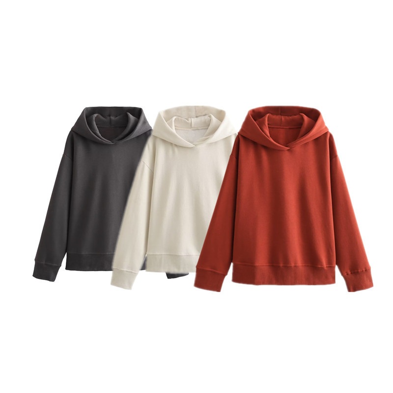 Pb&Za Womens Wholesale New 3 Color Long Sleeve Hooded Sweatshirt – Womens Sweatshirt and Ladies Sweatshirt price|S, S. M. L. XL