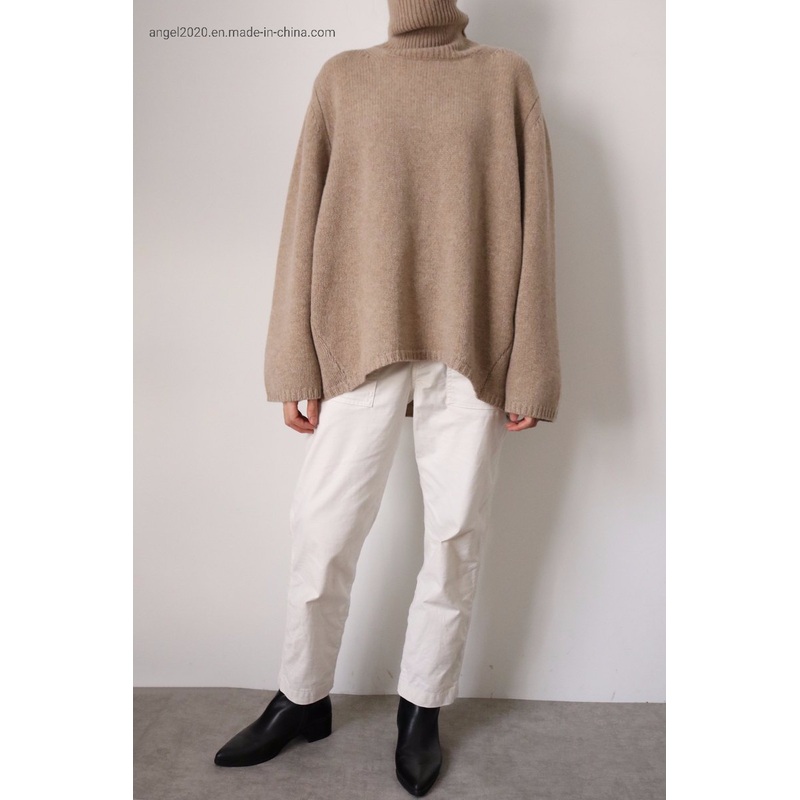 Fashion Ladies Knitted Pullover with Wool Cashmere Sweaters – Clothes and Fashion price|S