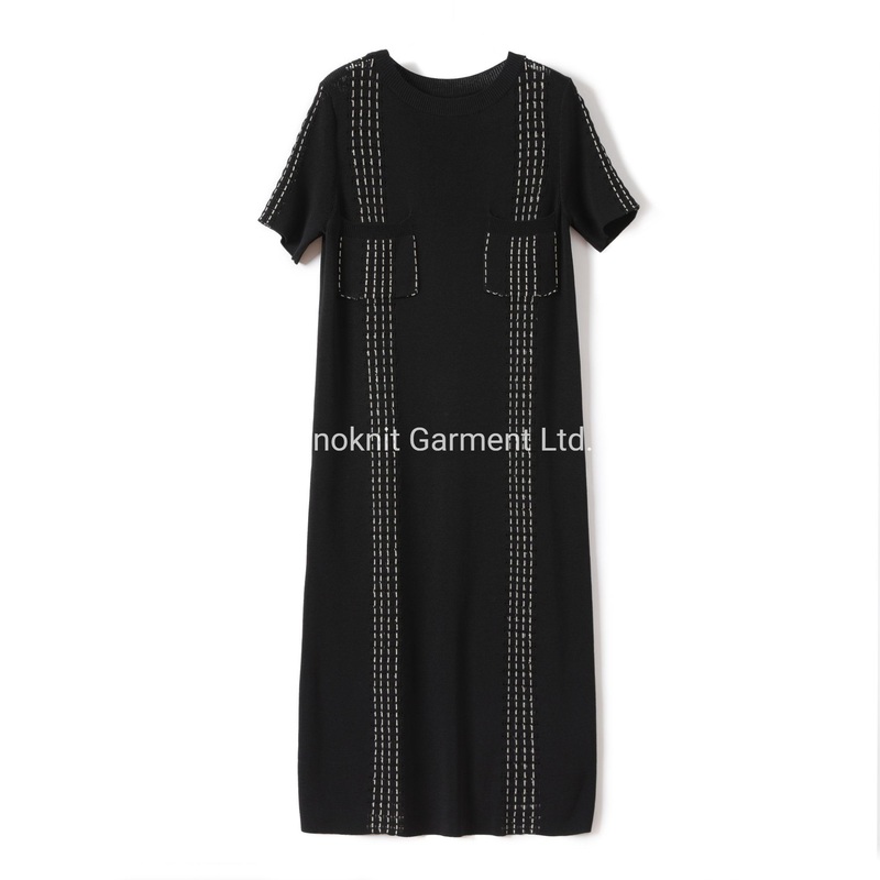 Sweater Ladies Knitted Dress Ak20841 – Sweater Dress price|L