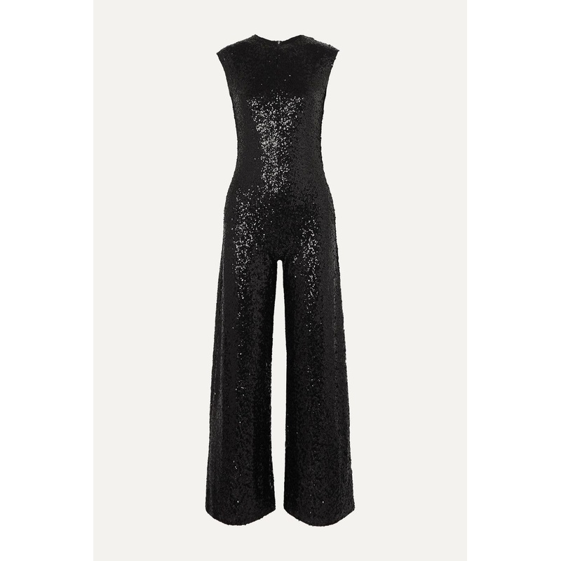 Women Sequined Fashion Crepe Sweater Jumpsuit Wholesale Sweat Suits – Dress and Clothes price|S