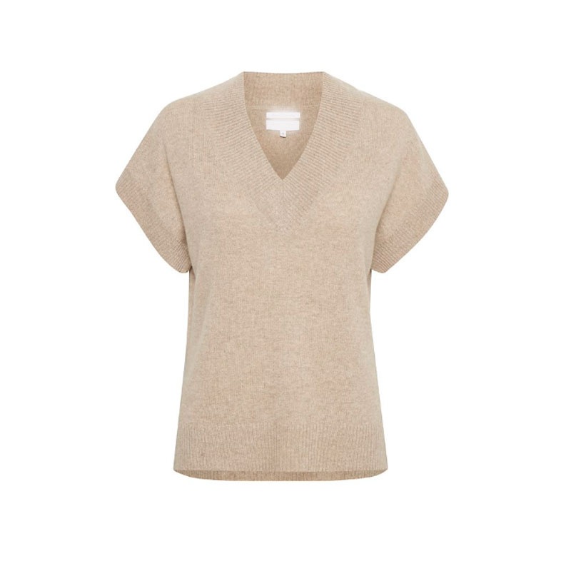 100% Cashmere Casual Solid Color Vest Sweater V-Neck Sleeveless Kintted Pullover – Women Clothing and Cable Vest price|S