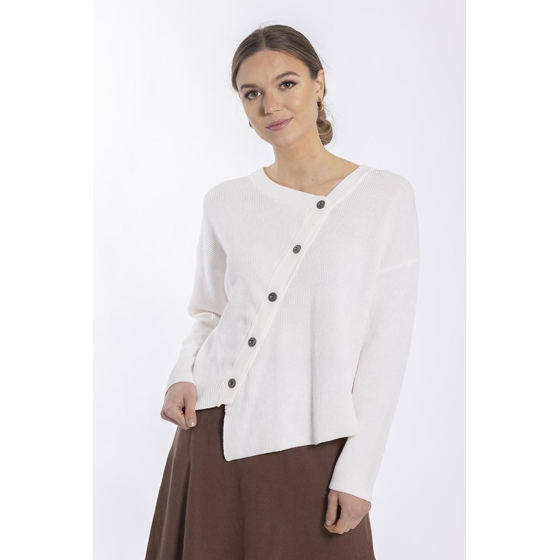 2022 Ladies Round Neck Special Designed Long Sleeve Pullover Sweater – Womens Cardigan and Womens Knitwear price|S