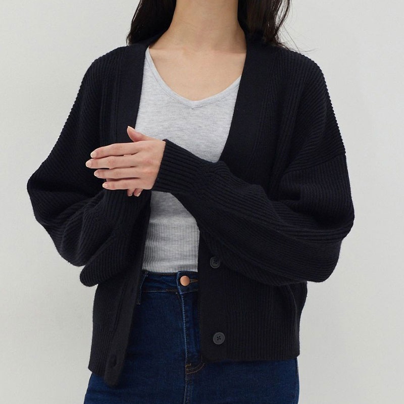 Brand OEM Spring Casual Knit Jacket Womens Sweater Custom Colours Sweater for Women V-Neck Button Womens Cardigan Knit Sweater – Ladies Sweater and Striped Sweater price|S, S/M/L/Customized Size