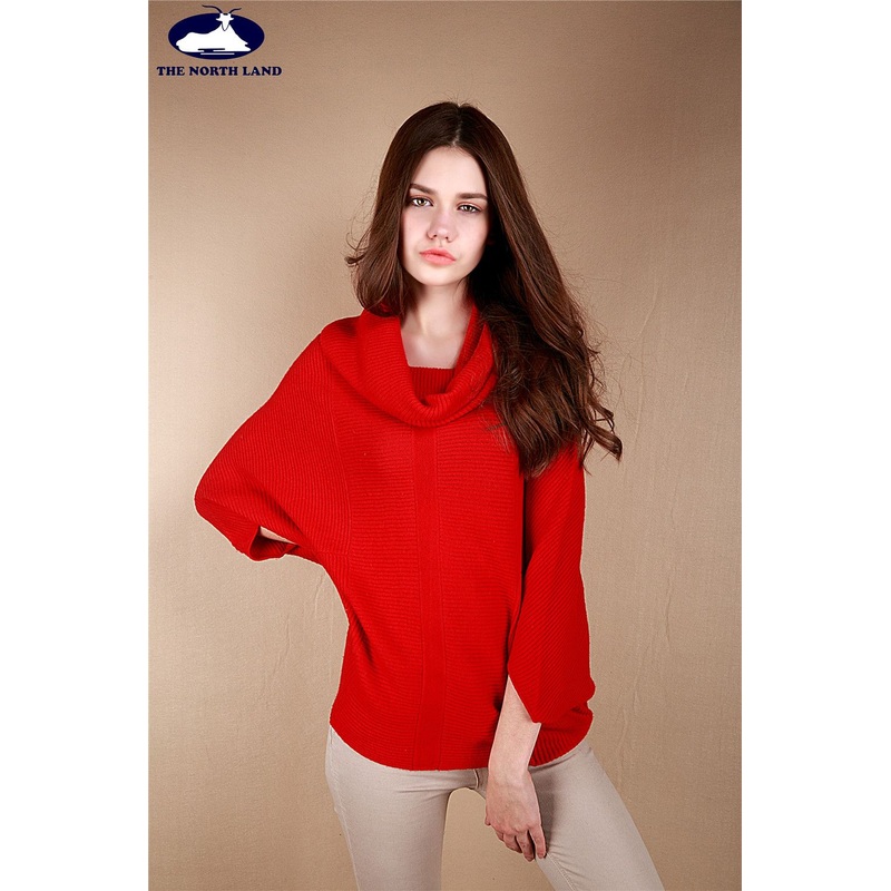 Cashmere Loose Neck Ribbed Poncho-Cashmere Sweater-Sweater – Sweater and Cashmere Sweater price|S