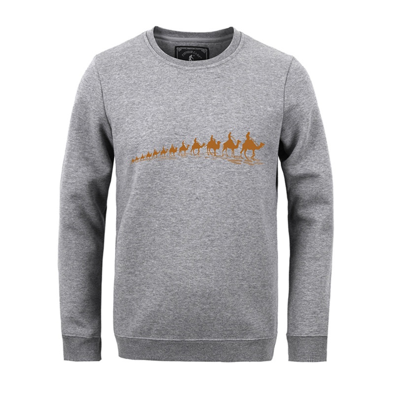 Custom Long Sleeve Winter Sweater with Print Logo – Polar Fleece Sweater and Men Long Sleeve Sweater price|S