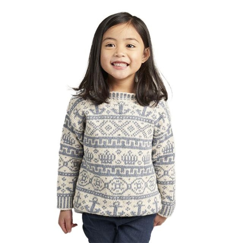 Fashion Boutique Childrens Clothing Jacquard Jumper Girl Knit Childrens Sweater – Cashmere Sweater and Cardigan Sweater price|S/M/L/Customized Size