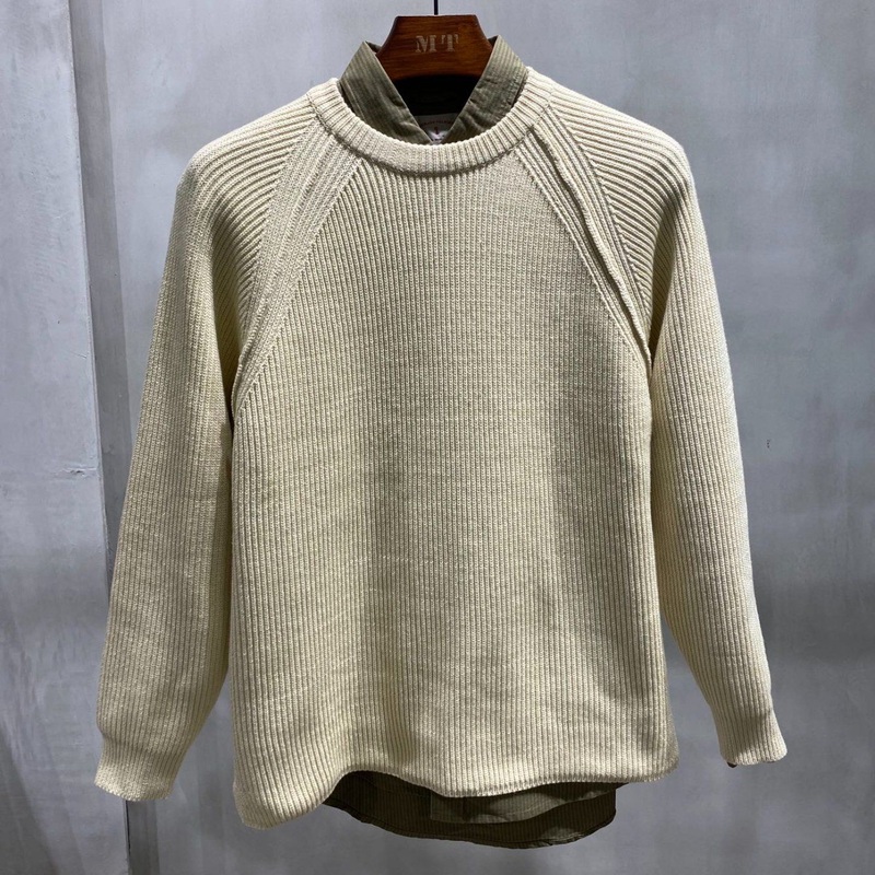 Fashion Ladies Full Sleeve Knitting Sweater Solid O-Neck Pullover and Jumper Loose Sweater – Mens Sweaters and Plus Size Sweaters price|S