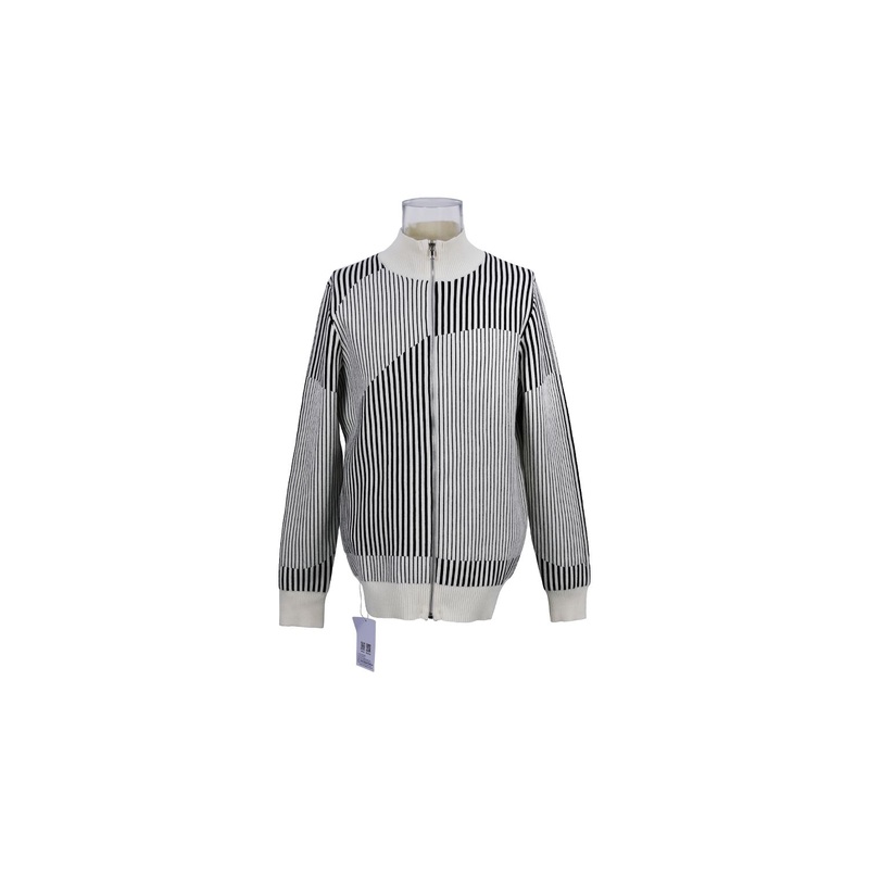 Strength Sweater Factory Custom Personalized Striped Jumper Mens Zipper Half Turtleneck Warm Cardigan – Mens Fashion Clothing and Button-up Cardigan price|S, S/M/L/Customized Size