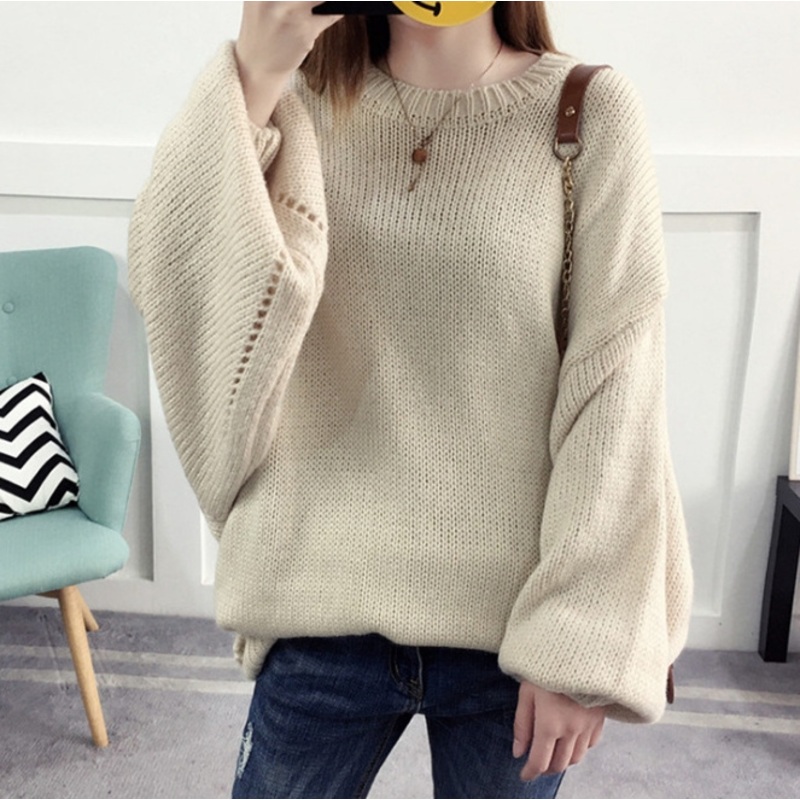 Women s Pullover Puff Sleeve Winter Coat 2017 New Women S Sweater (BTQ232) – Knitted Sweater and Women Sweater price|S