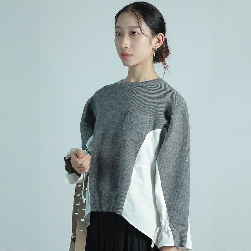Womens Fashion Design Clothing Lady Knitwear Blouse Casual Pullover Sweater – Clothes and Women Clothes price|S