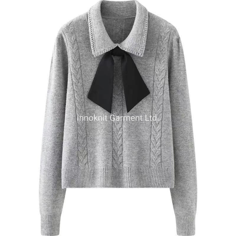 Fashion Bowknot Ladies Top Sweaters – Fashion Sweater and T-Shirt price|S