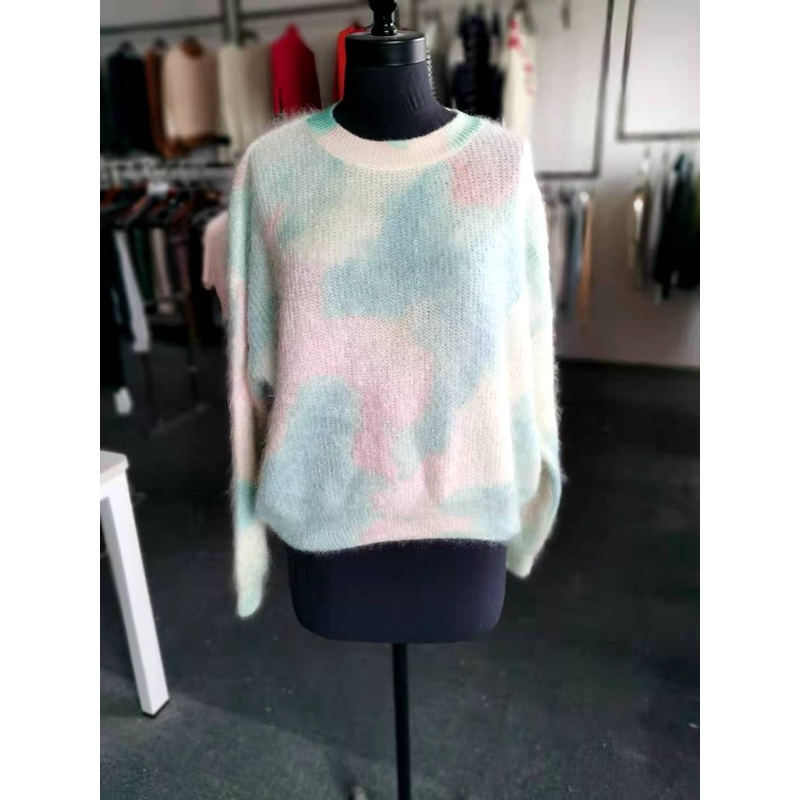 Fashion Casual Women`S Sweater with Colorful Striped Pullover – Pullovers and Sweater price|S