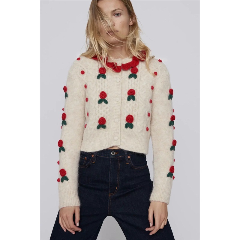 Knitwear Factory Chinese Wholesale Winter Women Follow Sweaters Clothing Fashion Ladies Cashmere Cardigan Sweater Ropa De Mujer – Women Clothes and Clothing price|S