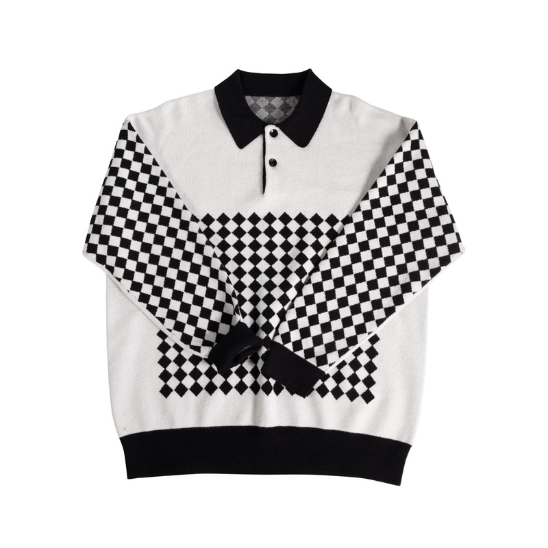 Ladies Knit Sweater with Button – T-Shirt and Clothes price|S, S-L