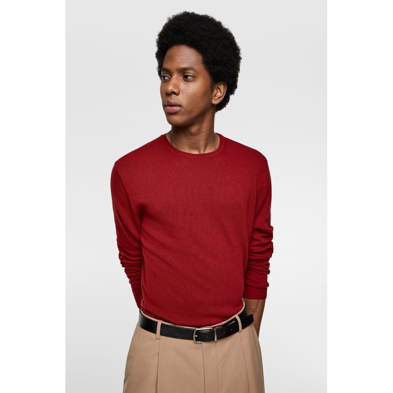 Men Fashion Knitted Round Neck Long Sleeve Sweater Clothes – Dress and Clothes price|S