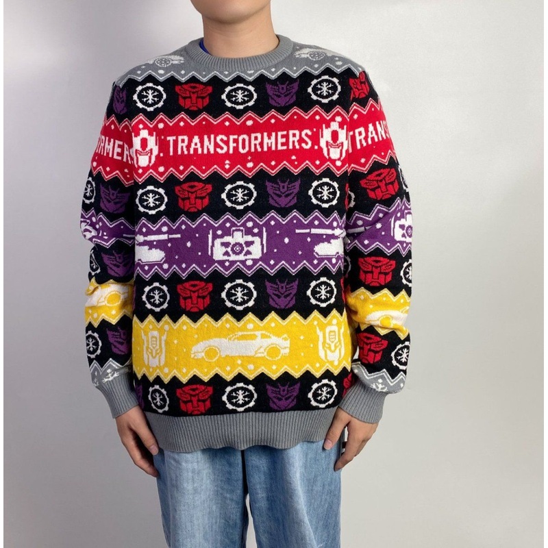 2022 Christmas Unisex Carton Special Design Jacquard Knitted Round Neck Long Sleeve Jumper Pullover Sweater – Christmas Sweater and Christmas Knitwear price|S