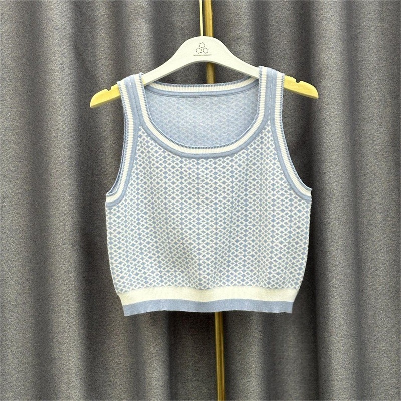 Factory Wholesale Jacquard Knitted Sweater Women Crew Neck Sweater Womens Vest – Ladies Jacquard Sweater and OEM Womens Sweater price|Free Size