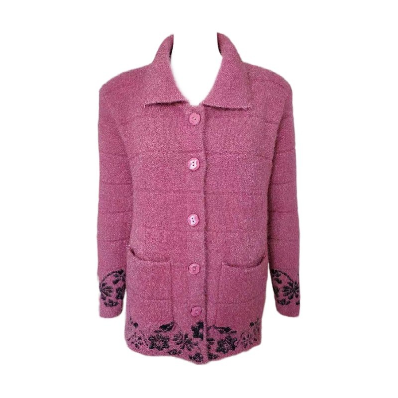 Fashion Clothing Womens V-Neck Embroidered Sweaters with Gold Thread Apparel – Knitted Sweater and Knitwear Sweater Price|S