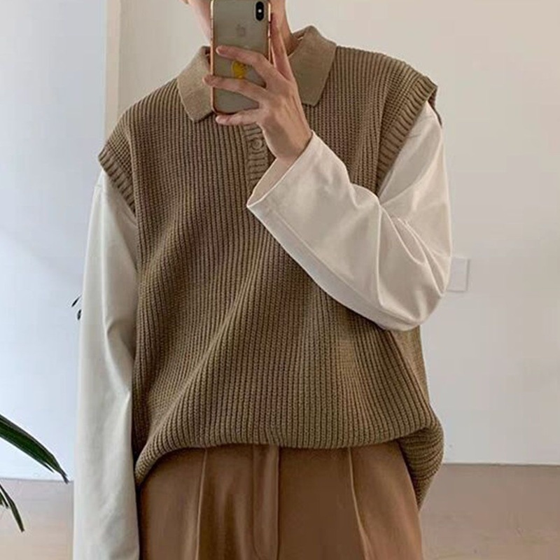 Fashion Zipper Cashmere Cardigan Sweater Long Sleeve Polo Men Clothing – Knitwear and Men Clothing price|S