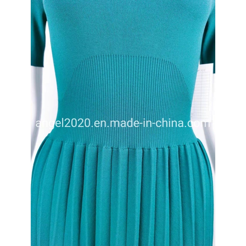 Garments Buyers Garments Buyers Ladies Knitted Long Dress of Ak210371 – Sweaters and Christmas Jumper price|L