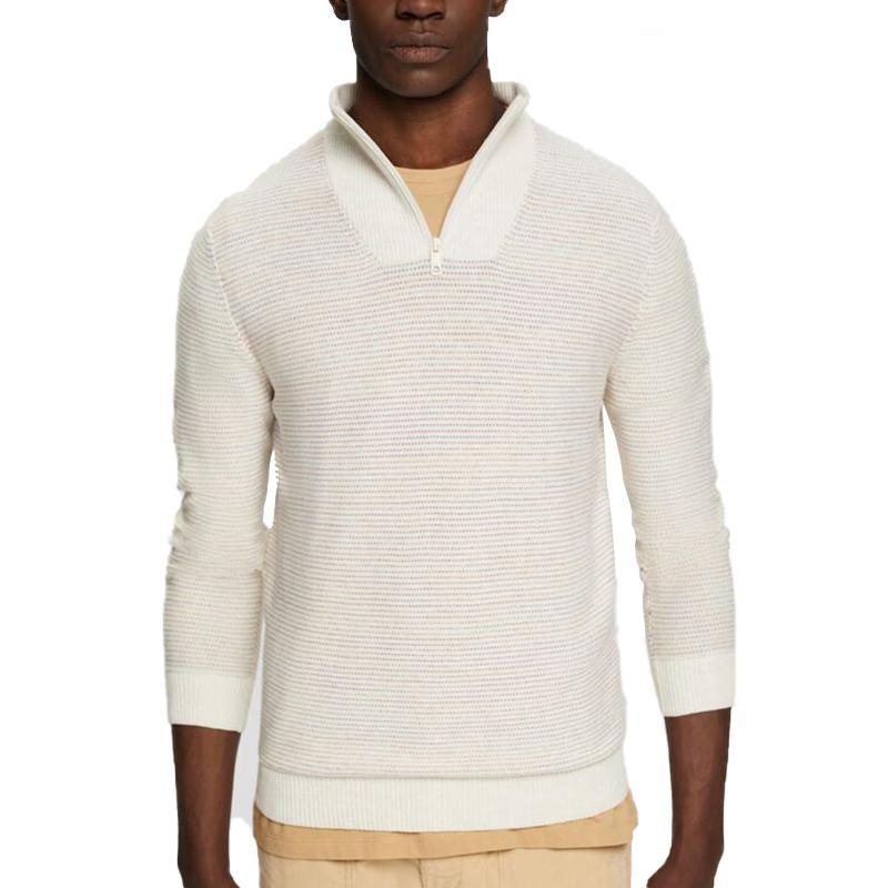 High Quality Customized Wholesale Half Zipper Mens Pullover Half Turtleneck Men Sweater – Mens Sweater and Striped Sweater price|S, S/M/L/Customized Size