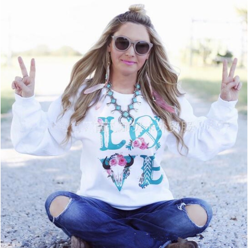 New Designed Printed Love Girls Sweater – Printed Sweater and Fashion Sweater price|S, S, M, L, XL