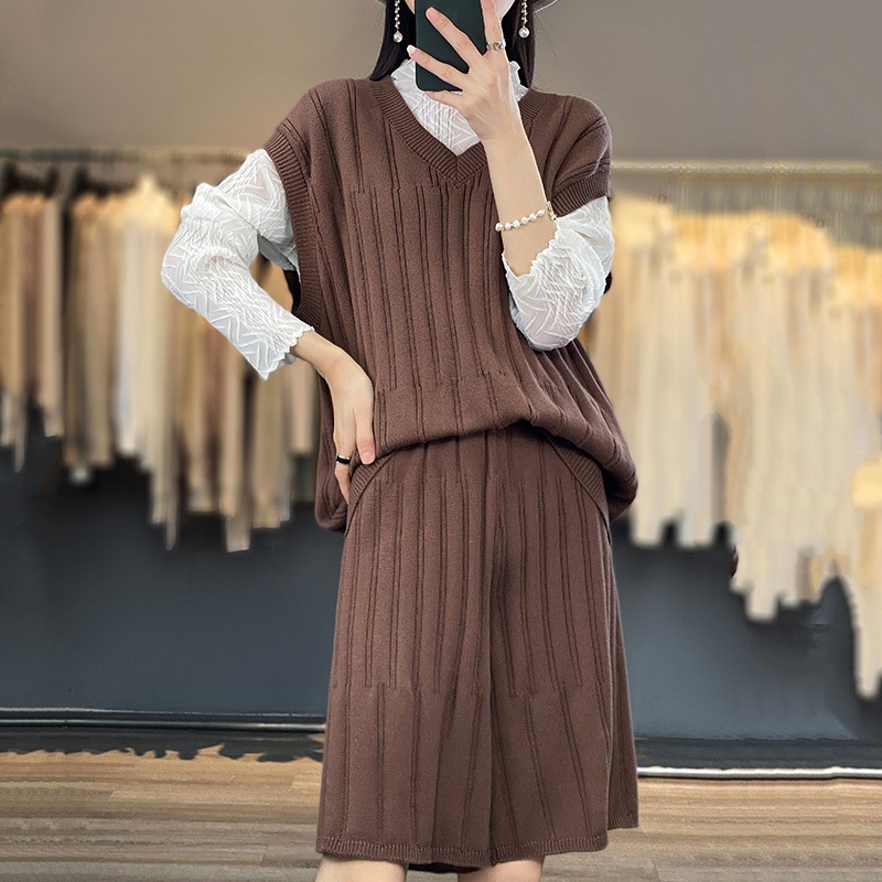 Wholesale Custom Ropa Women Knitwear Pullover V-Neck Clothing Apparel – Sweater and Clothing price