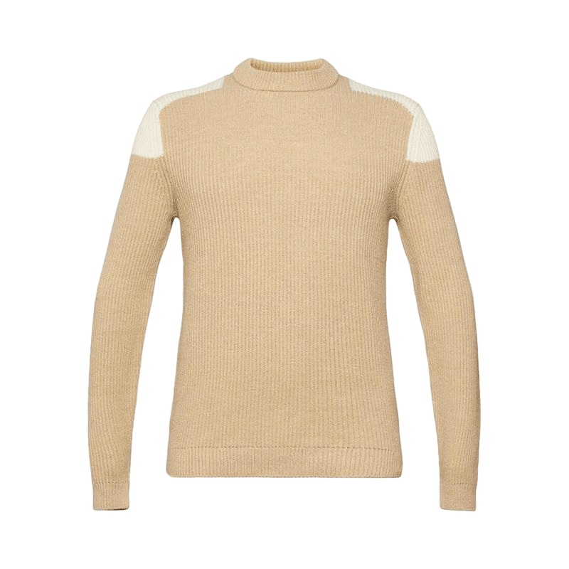 Winter Warm Clothing Fashion Custom Patchwork Ribbed Knit Pullover Mens Sweater – Customized Factory Sweaters and Custom Made Sweater price|S/M/L/Customized Size