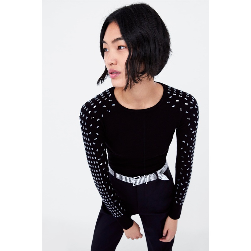 Women Fashion Round Neck Long Sleeve Customized Clothes (19-341) – Women Clothes and Sweater price|S
