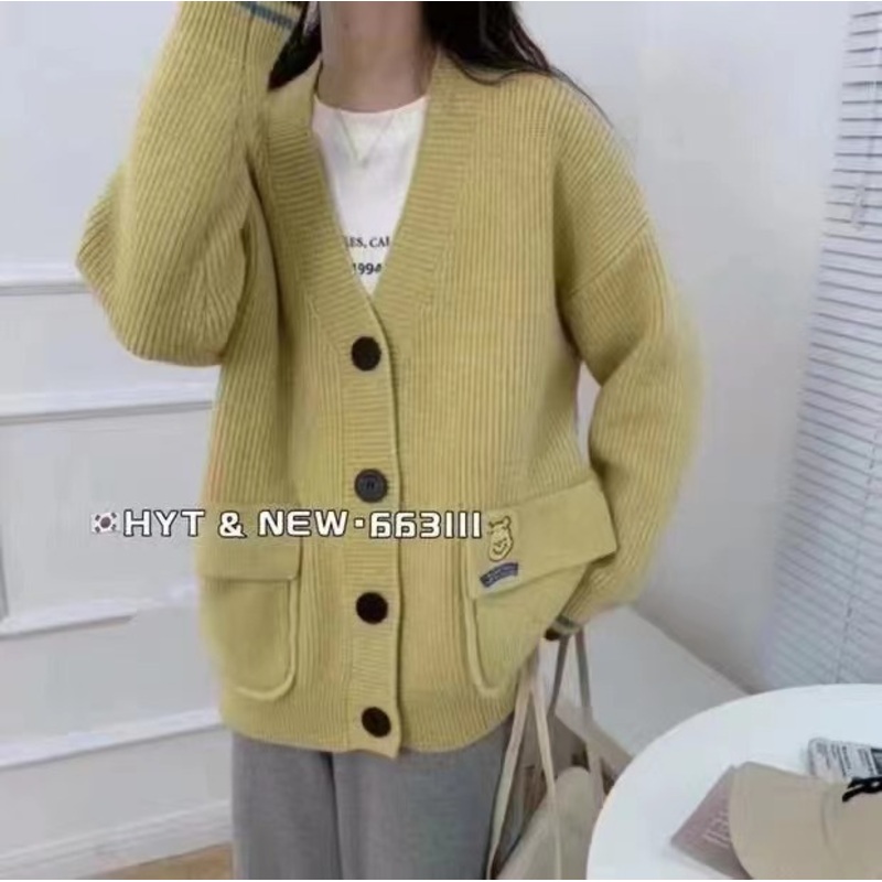 Women Pocket Button Soft Cardigan Knitwear Sweater in Stock – Sweater Jumper and Sudaderas price|S