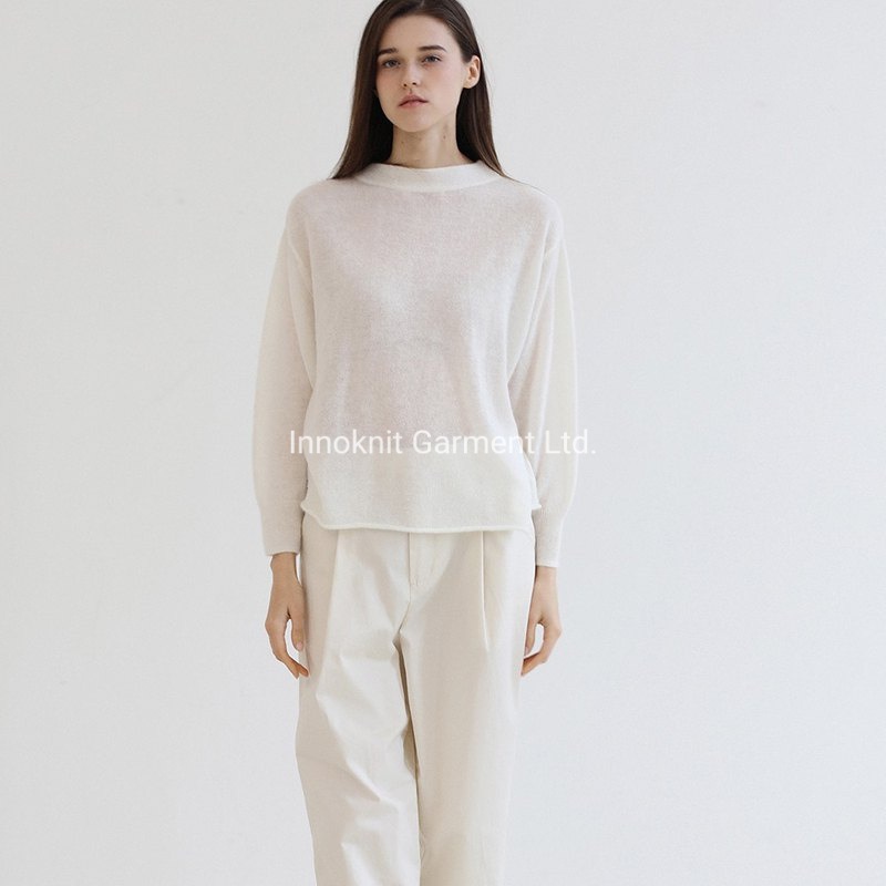 Clothing for Fashion Ladies Knitted Wool Cashmere Both Sides Can Waer Pullover – Clothes and Fashion price|S