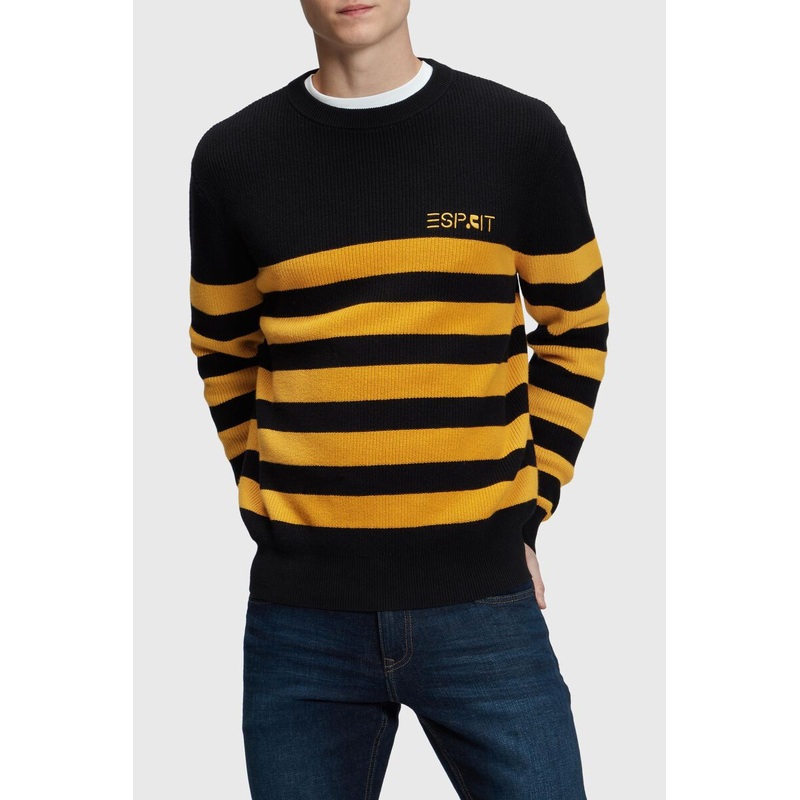 Cozy Warm Patchwork Sweater Custom Crew Neck Color Clash Design Boys Knit Top Casual Classic Mens Striped Sweater Pullover – Striped Sweater and Customized Factory Sweaters price|S, S/M/L/Customized Size